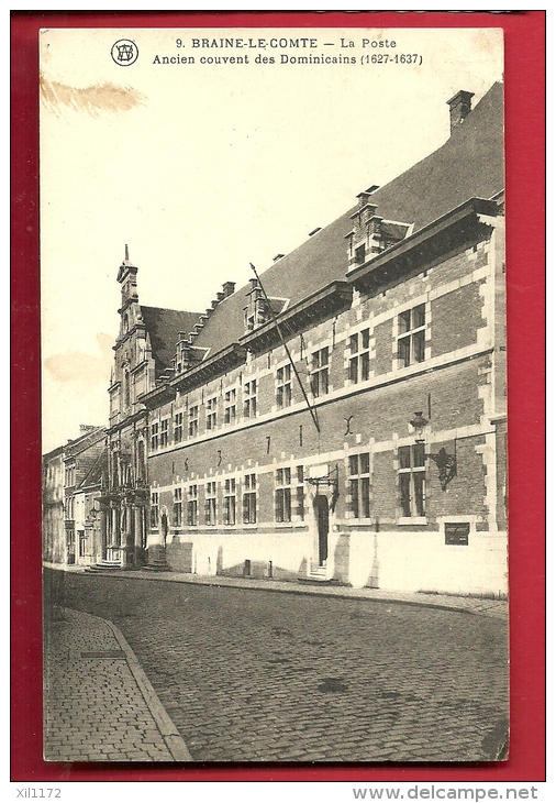 PAC-07 Braine-le-Comte  La Poste  Ancien Couvent Des Dominicains. Cachet 1925 - Braine-le-Comte