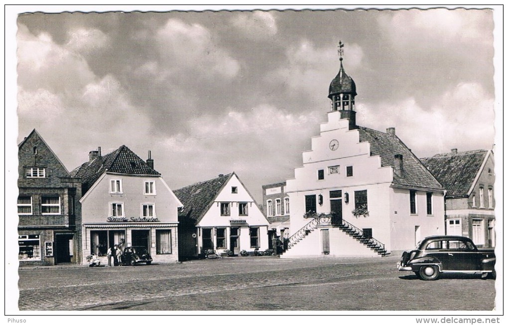 D5645      LINGEN : Marktplatz - Lingen