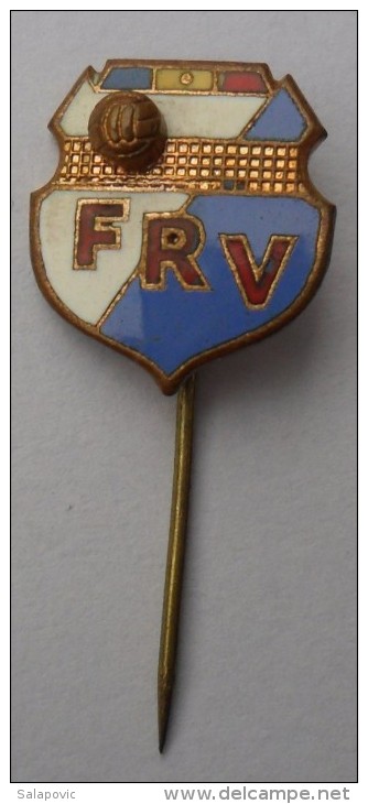 VOLLEYBALL - FRV Federation Romania, PINS BADGES  C - Volleyball