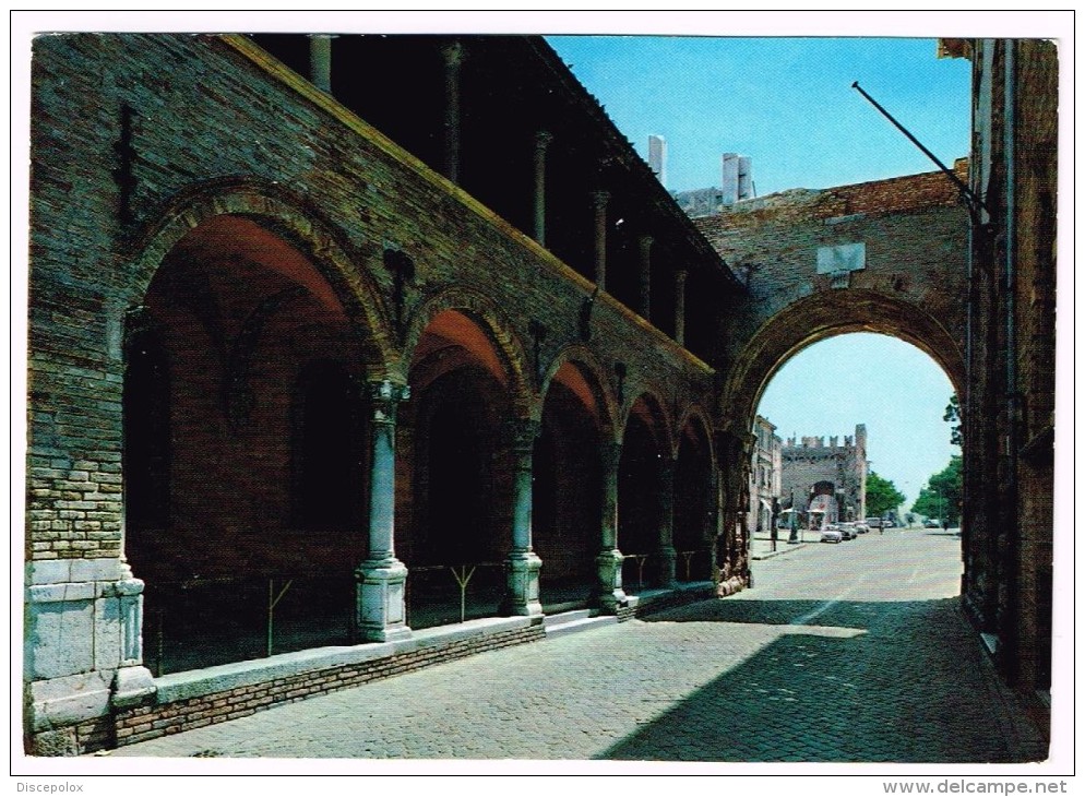 O602 Fano (Pesaro Urbino) - Loggie San Michele E Arco Di Augusto / Viaggiata 1969 - Fano