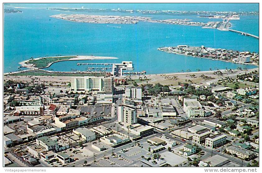 258231-Florida, Sarasota, Aerial View Of Downtown, Lionel Murphy Photography By Dexter Press No 99293-B - Sarasota