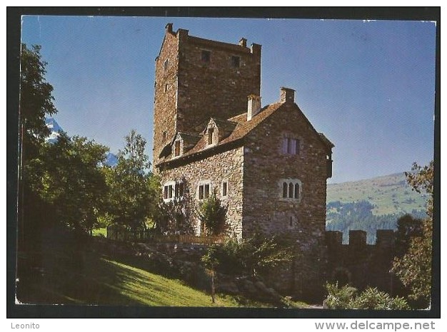 EHRENFELS GR Burg Jugendherberge Sils Domleschg 1969 - Domleschg