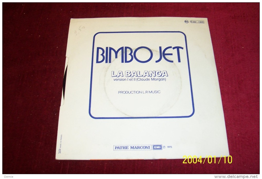 BIMBO  JET  °  LA BALANGA - Collections Complètes