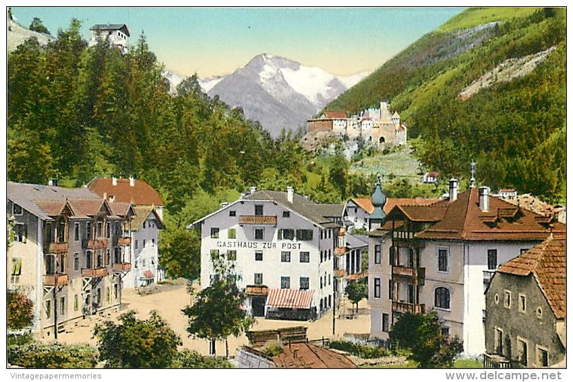 258389-Austria, Sankt Gilgen, Gasthaus Zur Post, Stengel & Co No 25 - St. Gilgen