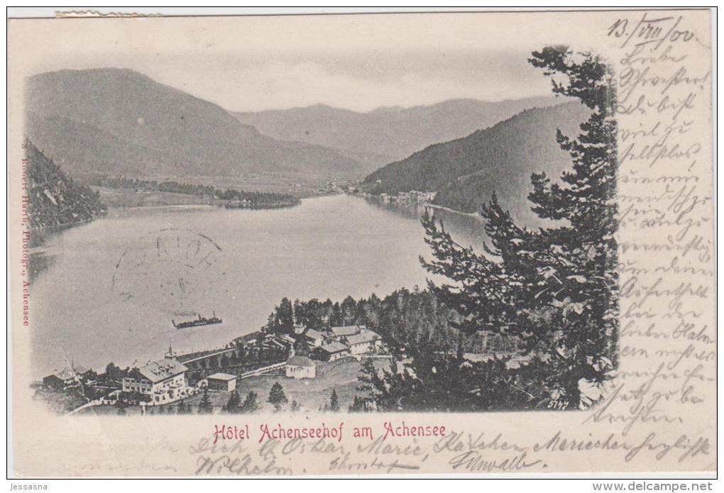 AK - Hotel Achenseehof - 1900 - Achenseeorte