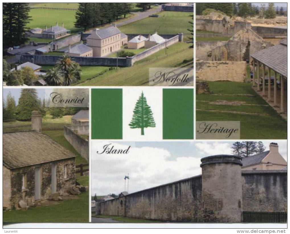 1 X Ile De Norfolk - Norfolk Island - Convict Heritage Buildings - Norfolk Island