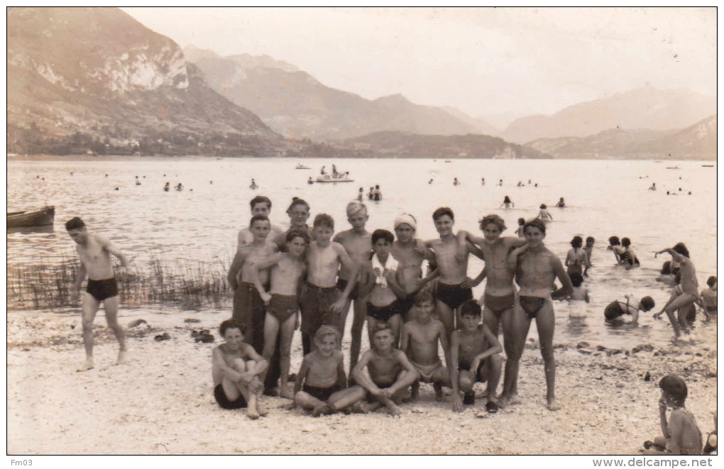 Lac D'Annecy Carte Photo - Autres & Non Classés