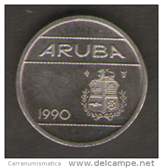 ARUBA SERIE 3 MONETE 5 10 25 CENTS 1990 - Altri – America