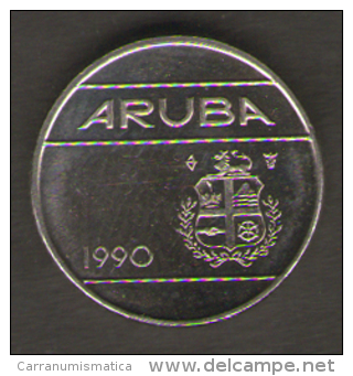 ARUBA SERIE 3 MONETE 5 10 25 CENTS 1990 - Altri – America