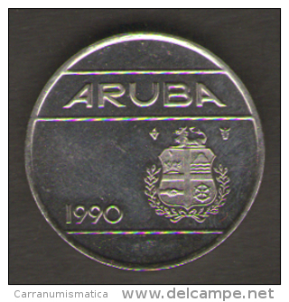 ARUBA SERIE 3 MONETE 5 10 25 CENTS 1990 - Altri – America