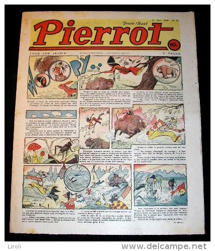 PIERROT. 1950. 21. BUSSEMEY. ZIL. MONNIER - Pierrot