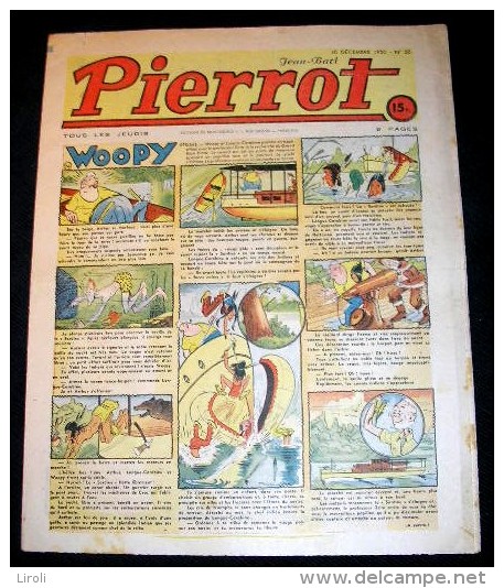 PIERROT. 1950. 50. BUSSEMEY. BOZZ. OLASSO. ASCAIN. BOURDIN. CALVO - Pierrot