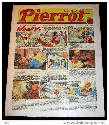 PIERROT. 1951. 05. BUSSEMEY. BOZZ. OLASSO. EVARISTE. GILLES. MONNIER - Pierrot