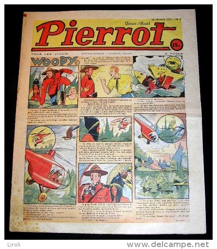 PIERROT. 1951. 08. BUSSEMEY. BOZZ. GILLES. EVARISTE. MONNIER. HEROUARD - Pierrot