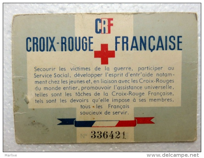 Carte Croix Rouge 1941 Cachet Service Renseignements - 1939-45