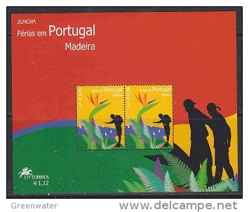 Europa Cept 2004 Madeira M/s ** Mnh (26660C) @ Face - 2004