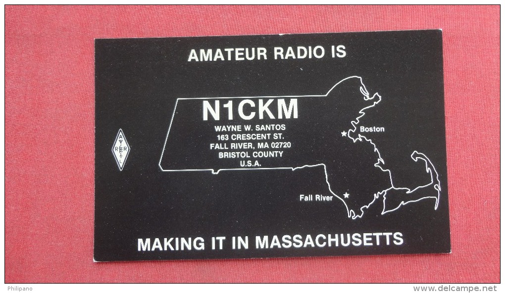- Massachusetts> Fall River Amateur Radio Is N1CKM  Map======= =======2135 - Fall River
