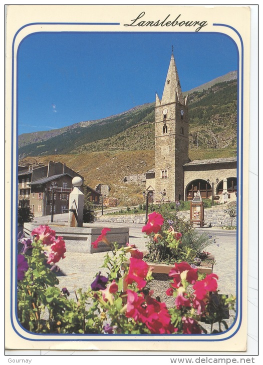 Val Cenis Lanslebourg : L'église Du Village (fontaine) Ed Revalp - Val Cenis