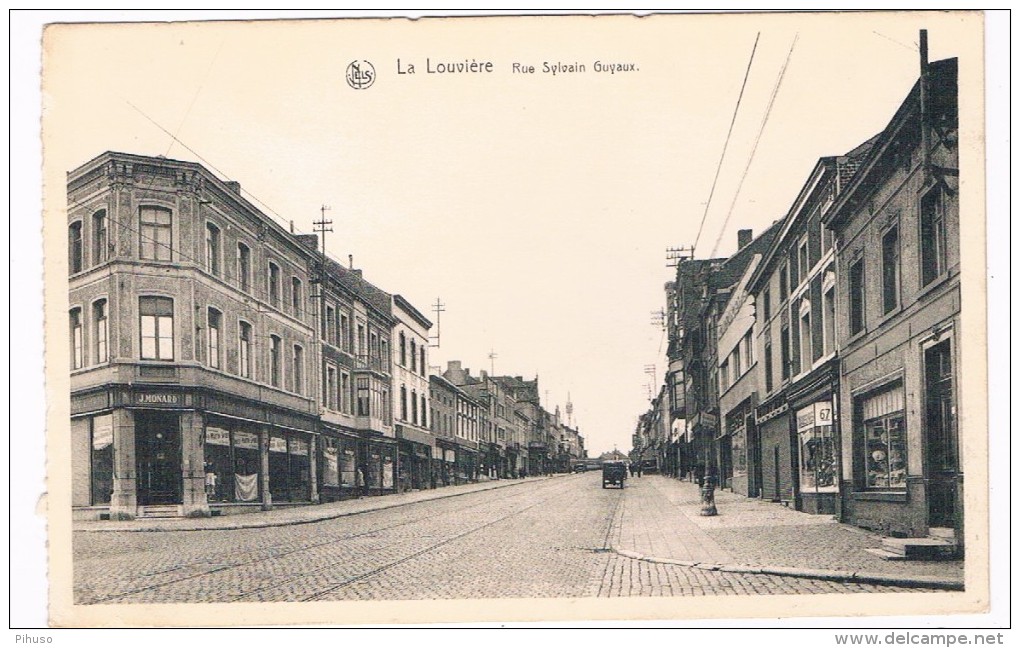 B5669     LA LOUVIERE : Rue Sylvain Guyaux - La Louviere