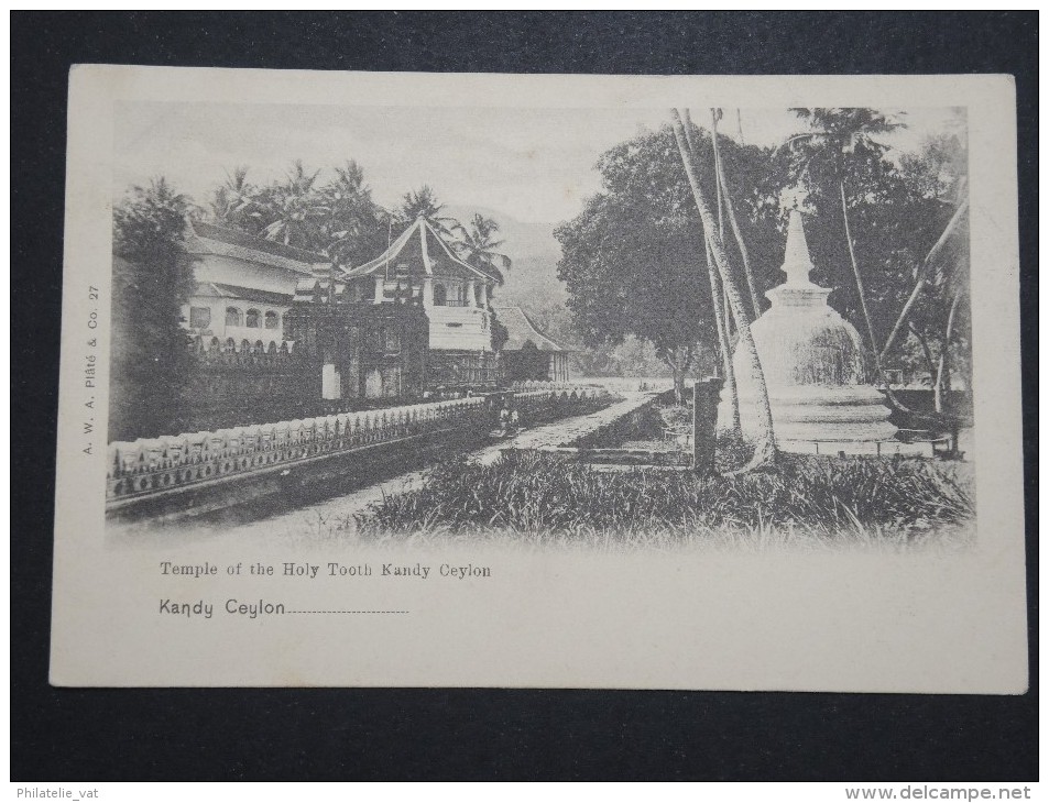 CEYLAN - Kandy - Temple Of The Holy Tooth - A Voir - Lot P14474 - Sri Lanka (Ceylon)