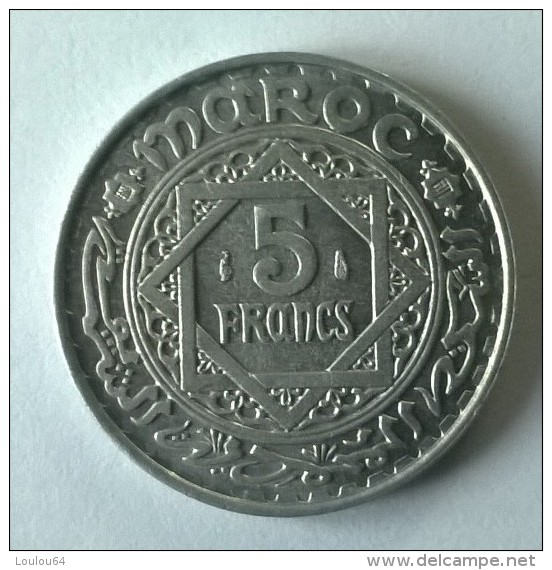 Maroc - 5 Francs - 1951/1370 - Superbe - - Maroc