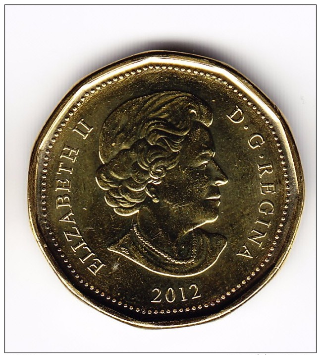 2012 Canada 100th Grey Cup Commemorative $1 Coin - Canada
