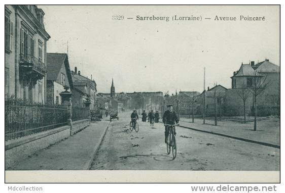 57 SARREBOURG / Avenue Poincaré / CARTE RARE - Sarrebourg