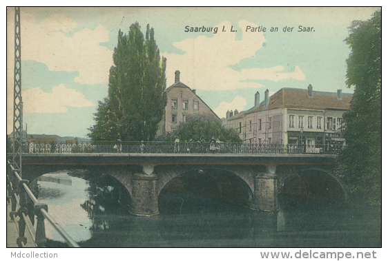 57 SARREBOURG / Partie An Der Saar / CARTE RARE - Sarrebourg