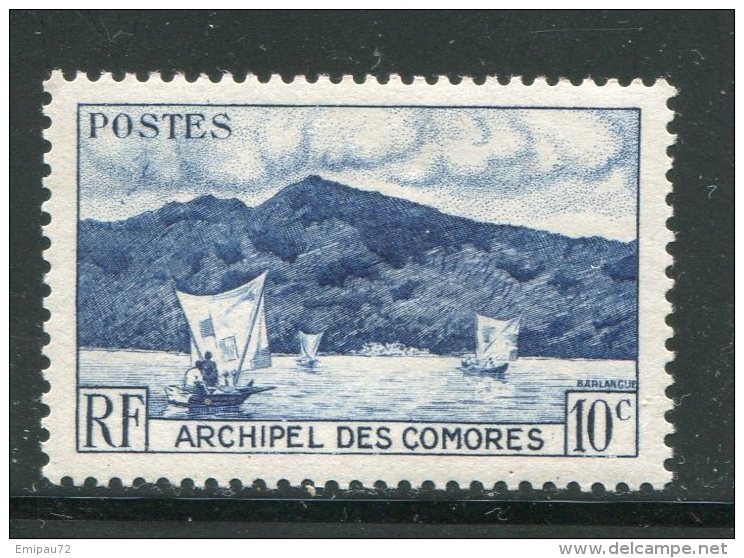 COMORES- Y&T N°1- Neuf Sans Charnière ** - Unused Stamps