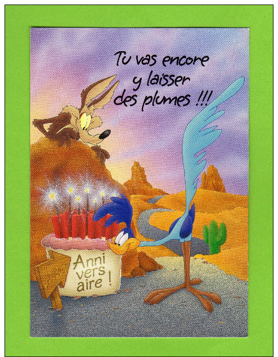 -Looney Tunes-Coyote Et Bip Bip-Tu Vas Encore Y Laisser Des Plumes- - Bandes Dessinées