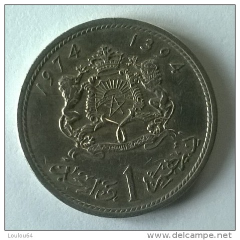 Maroc - 1 Dirham 1974 - - Maroc