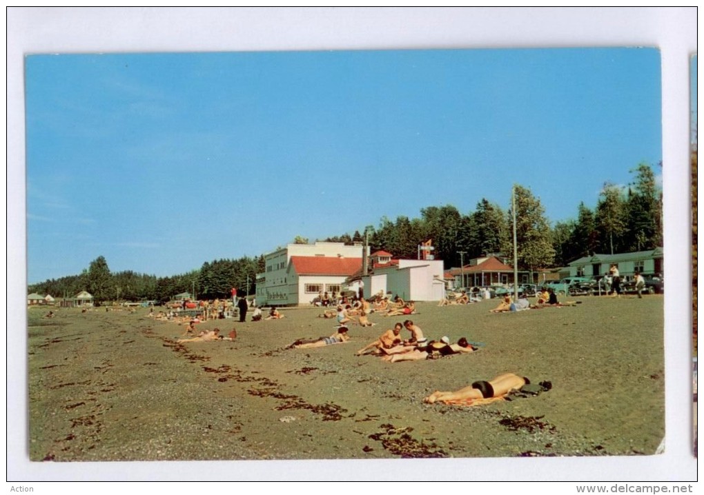 Carte Postale:Rimouski " Ste Luce Sur Mer  Hôtel Au Bec Fin  " - Rimouski