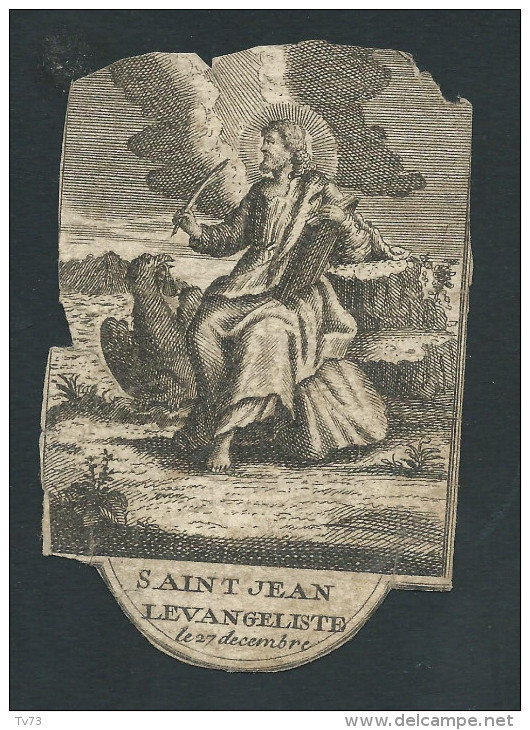 L2143 - Image Pieuse - Ex Libris ? - Saint Jean - Images Religieuses