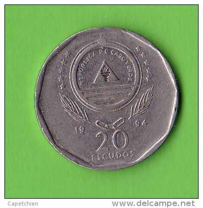 CABO VERDE / CAP VERT / 20 CENTS / 1994 /   - BEL ETAT - Cap Vert