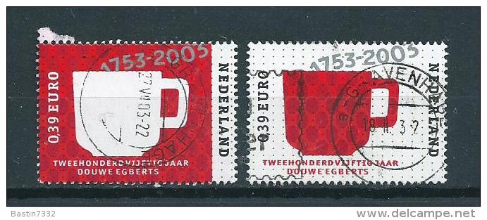 2003 Netherlands Complete Set Douwe Egberts Coffee Used/gebruikt/oblitere - Gebruikt