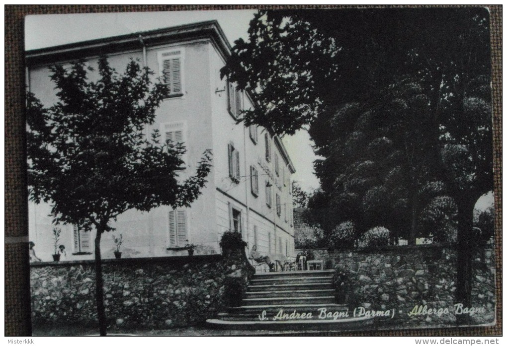 S.ANDREA BAGNI-PARMA -ALBERGO BAGNI-1957- ---BELLA - Parma