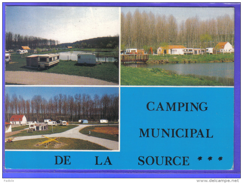 Carte Postale 62. Beaurainville  Camping-caravaning Municipal De "La Source"   Trés Beau Plan - Autres & Non Classés