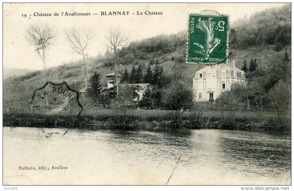 29 - Château De L'Avallonnais - BLANNAY - Le Château - Other & Unclassified