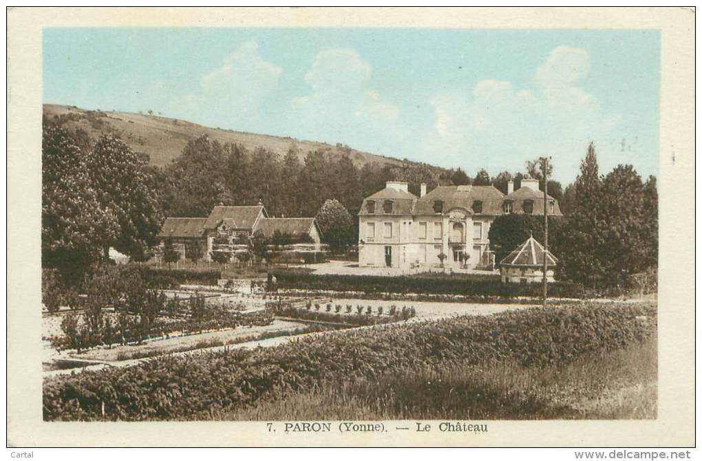 89 - PARON - Le Château - Paron