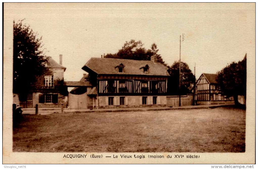 27-ACQUIGNY..LE VIEUX LOGIS...CPA - Acquigny