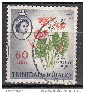 Trinadad And Tobago    Scott No.  100   Used    Year  1960 - Trinité & Tobago (...-1961)