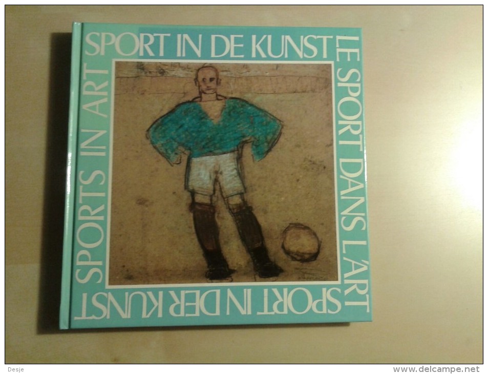 Kijkboek Sport In De Kunst - Le Sport Dans L'art - Sports In Art - Sport In Der Kunst, 1986, 190 Blz. - Antique