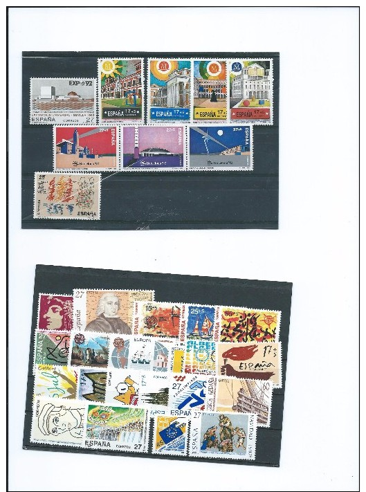 Espagne-Lot De 31 Timbres Neufs. - Lettres & Documents