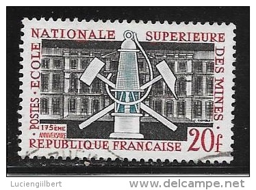 N° 1197  FRANCE  - OBLITERE  - ECOLE DES MINES  -  1959 - Gebraucht