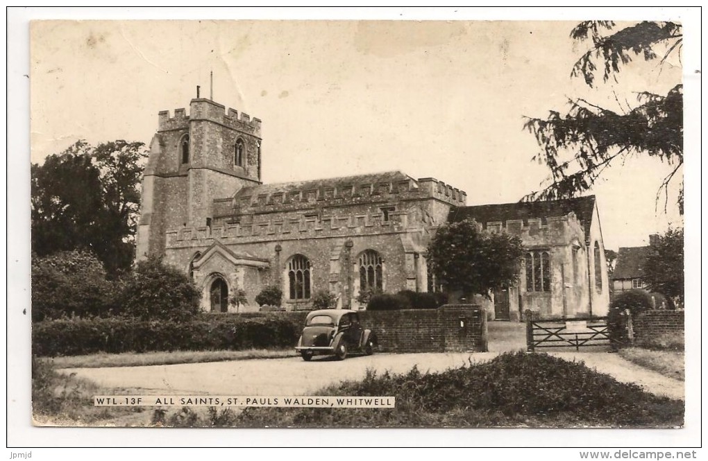 ALL SAINTS, ST PAULS WALDEN, WHITWELL -  FRITH'S SERIES WTL.13F - 1966 - Rutland