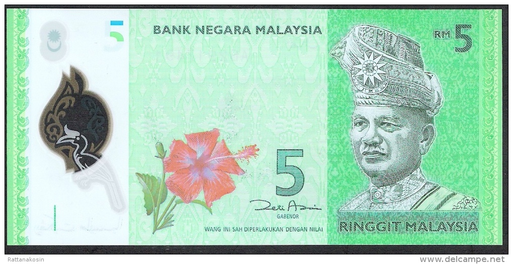 MALAYSIA P52a  5  RINGGIT  2012  # AB    Signature 6 UNC. - Malaysie