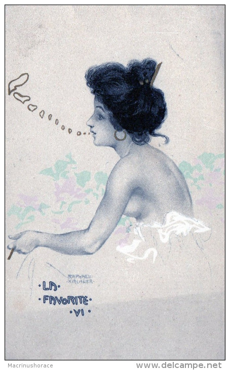 CPA - Raphael Kirchner - La Favorite VI - Kirchner, Raphael