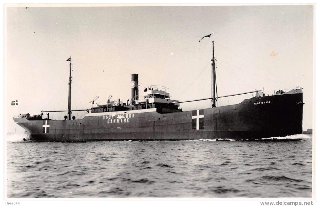 ¤¤  -   Carte-Photo Du Bateau De Commerce " OLUF MAERSK "  -  Cargo  -  ¤¤ - Commerce