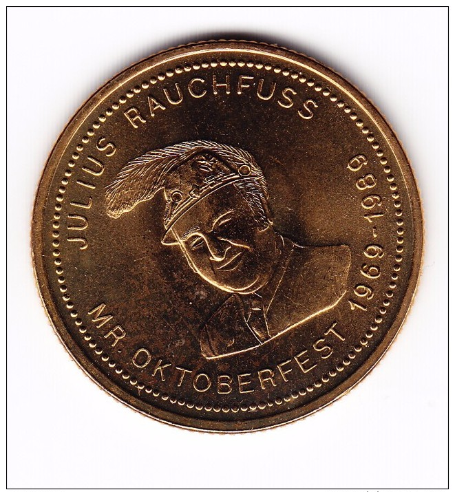 1990 Kitchener-Waterloo Oktoberfest $2 Token - Canada