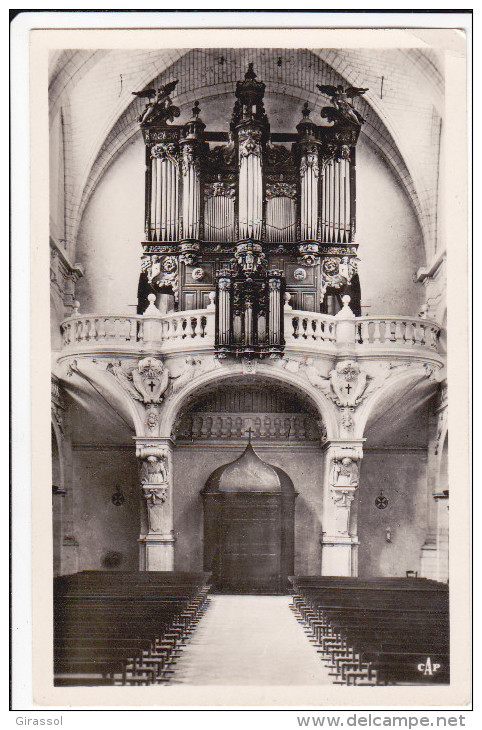 CPSM LA FLECHE SARTHE LE PRYTANEE INTERIEUR CHAPELLE ORGUES - Monumente